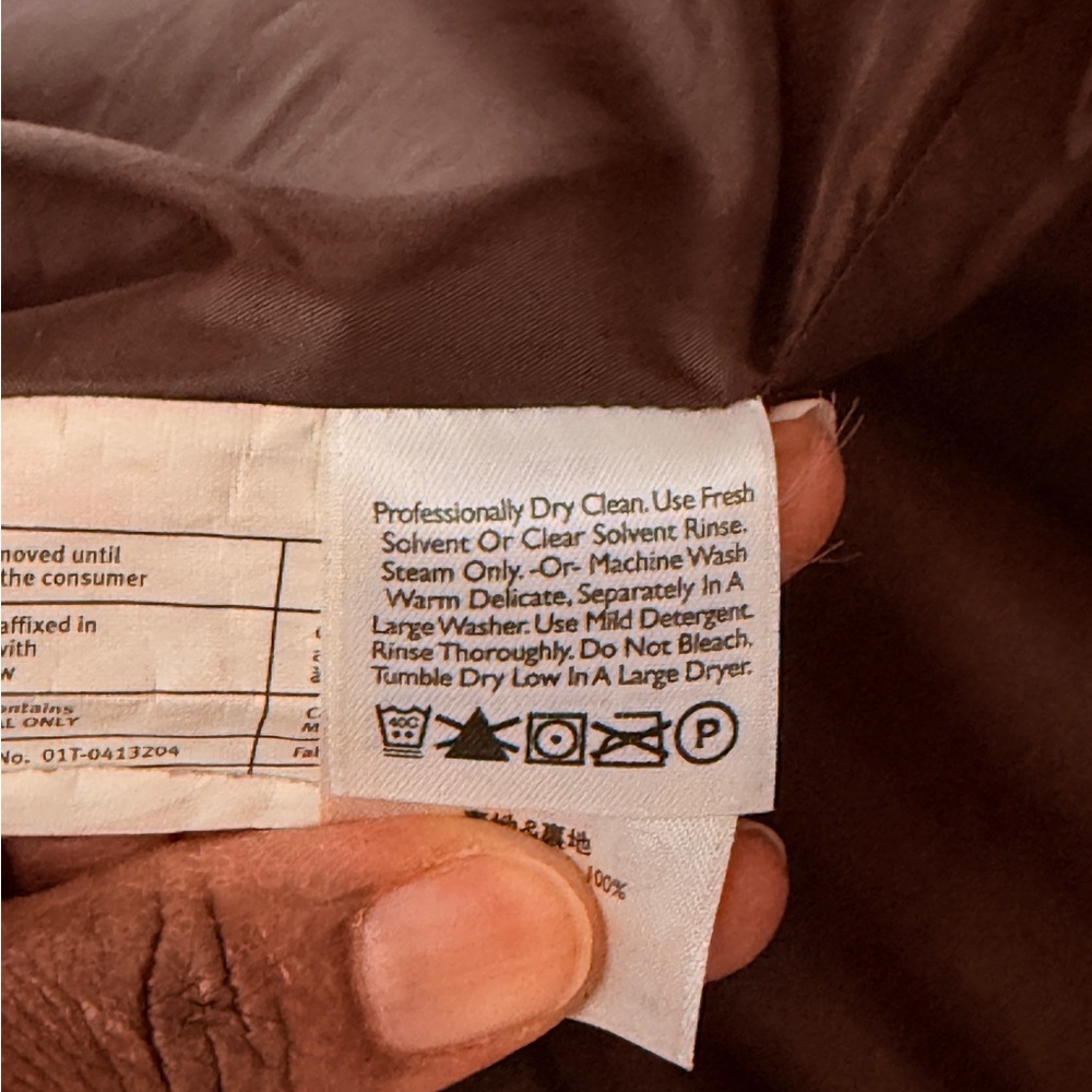 Eddie Bauer Chocolate Brown Puffer Vest - Picture 6 of 9